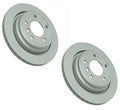 Set of 2 Rear Zimmermann Brake Disc Rotors 298X20mm for BMW E39 (1996–2003)
