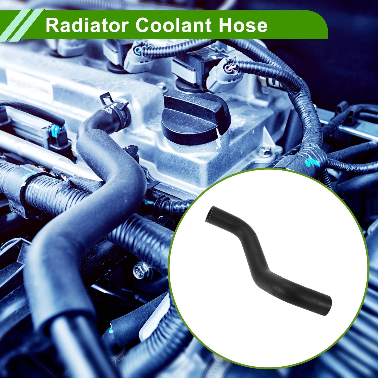 Radiator Coolant Hose for Toyota 4Runner, Tacoma (No. 16572-62090)