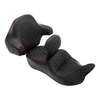 Seat & Backrest Pad for Harley Touring Street Glide (2014–2023)