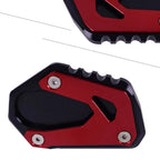 CNC Side Stand Enlarge Kickstand Pad for Suzuki GSX8S (2023) Red