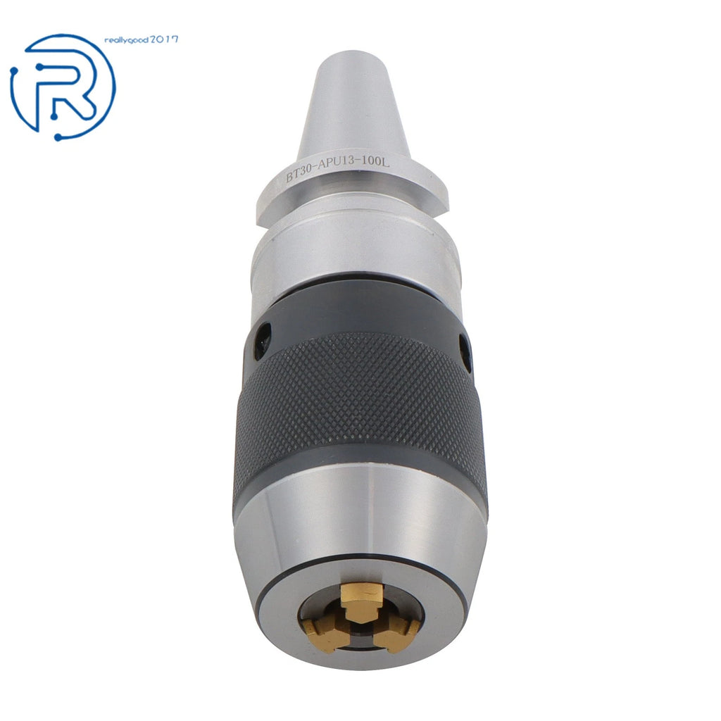 Keyless Drill Chuck for BT30 Spindle (1/32" - 1/2")
