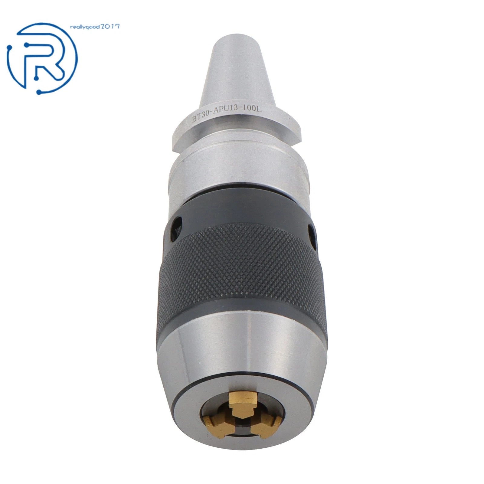 Keyless Drill Chuck for BT30 Spindle (1/32" - 1/2")
