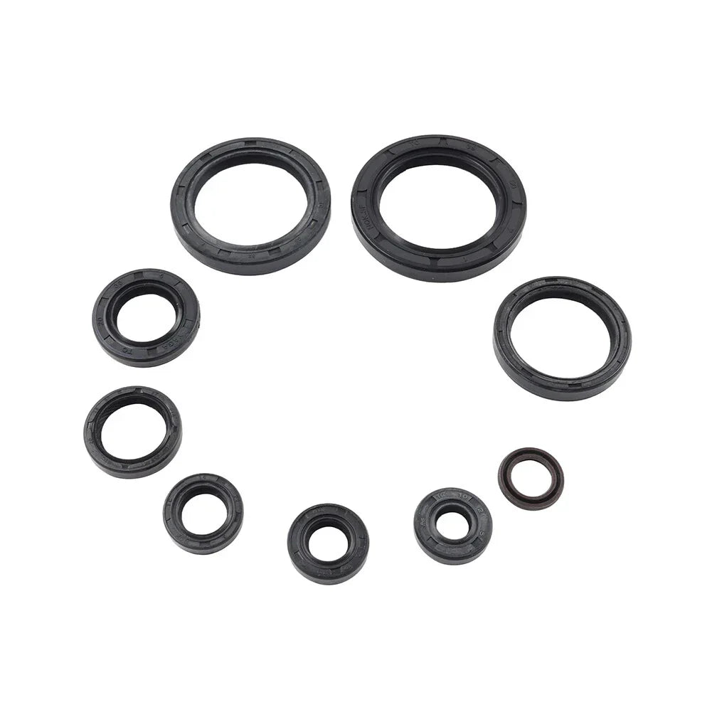 9 x Engine Oil Seal Kit for Honda CRF450X (2005-2009, 2012-2017)