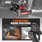 Adjustable Rearsets Foot Pegs for KTM 390 Duke (2024–2026)