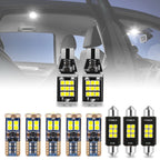 Set of 10 LED Dome License Plate Light Bulbs for Ford F-150 (2009–2014)