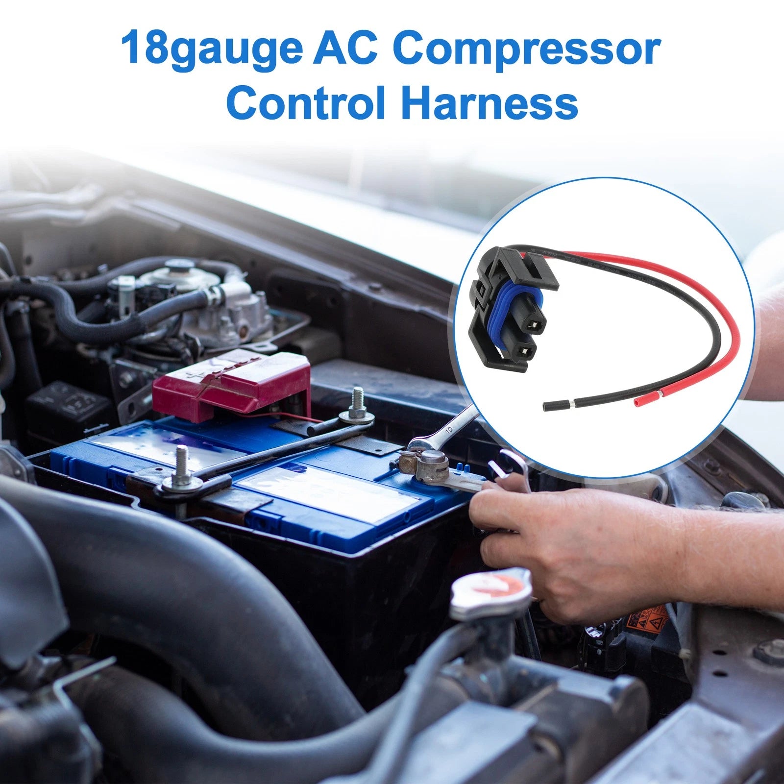 2Pin A/C Compressor Control Valve Plug No.12101937 for Buick LeSabre (2000–2005)
