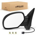 Power Heated Driver Mirror for Chevy Suburban 1500 (2007–2014) 25775844 Black