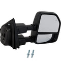 Mirror for Ford F-250 Super Duty (2017–2022) Paintable with Chrome Cap