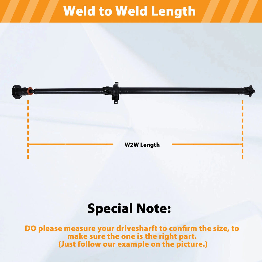 Rear Driveshaft Assembly for Ford Fusion (2007–2012) AWD