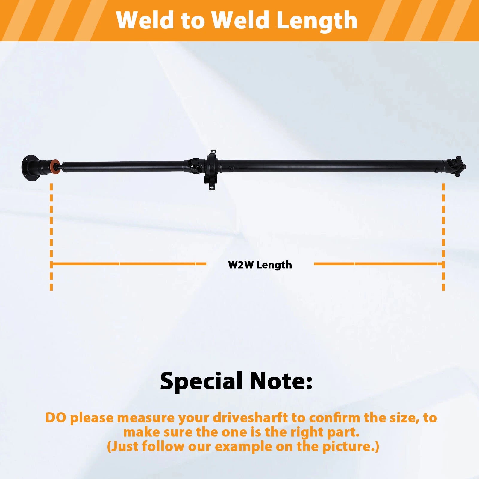 Rear Driveshaft Assembly for Ford Fusion (2007–2012) AWD