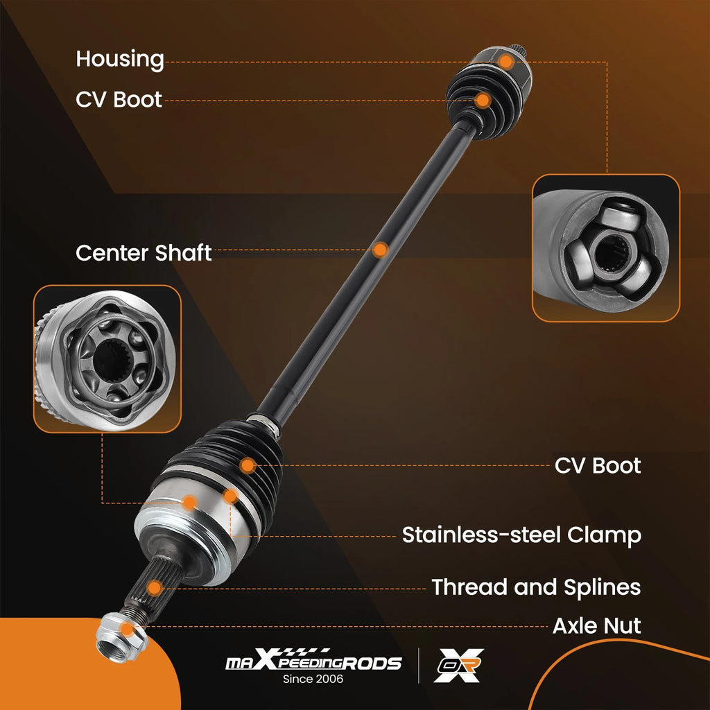 Front Passenger CV Axle Shaft for Honda Accord 2.4L (2003–2007)