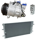 AC Compressor Kit with Condenser for Porsche Macan 3.0L 3.6L (2016–2018)