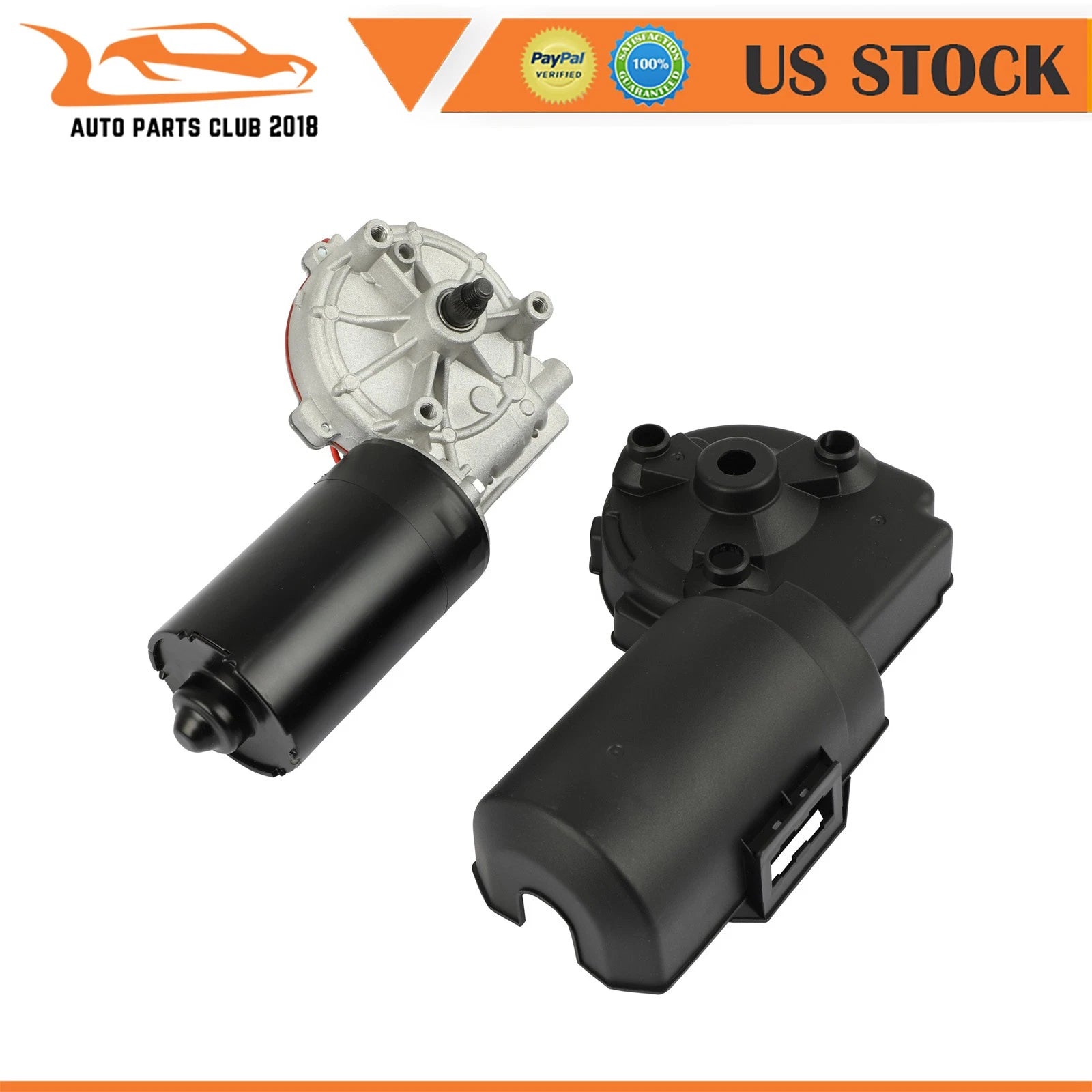 Set of 2 Windshield Wiper Motors for Mercedes-Benz 300CE (1988–1993)