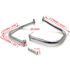 Chrome Rear Highway Crash Bars Guard for Indian Chieftain Roadmaster (2014–2018)
