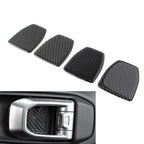 4 Pcs Door Handle Bowl Cover Trim for Jeep Wrangler (2018-2021)