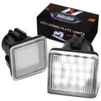 2X LED License Plate Lights for Toyota Tundra Tacoma (2004–2021)