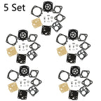 Set of 5 Carburetor Repair Kits for Tillotson RK-23HS RK-17HS Homelite X-12