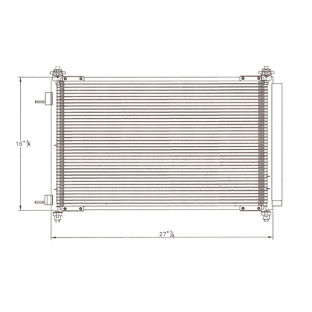 Replacement A/C Condenser Repair Part For 2007-2015 Mazda CX9