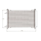 Replacement A/C Condenser Repair Part For 2007-2015 Mazda CX9