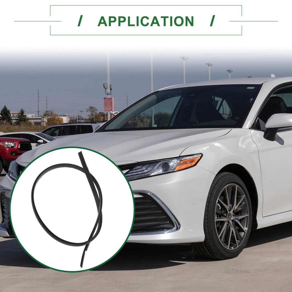 Left Side Roof Sealing Strip Sunroof Trim No. 7555606080 for Toyota Camry (2012–2017)