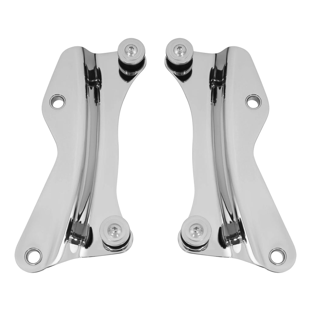 Chrome Luggage Rack & Docking Hardware Kit for Harley Road Glide (2014–2023)