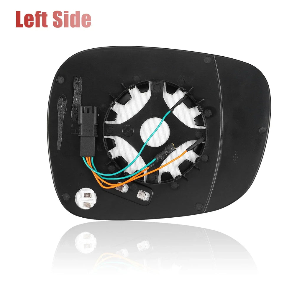 Rear View Mirror Glass Left Heated with Backing Plate for BMW X3