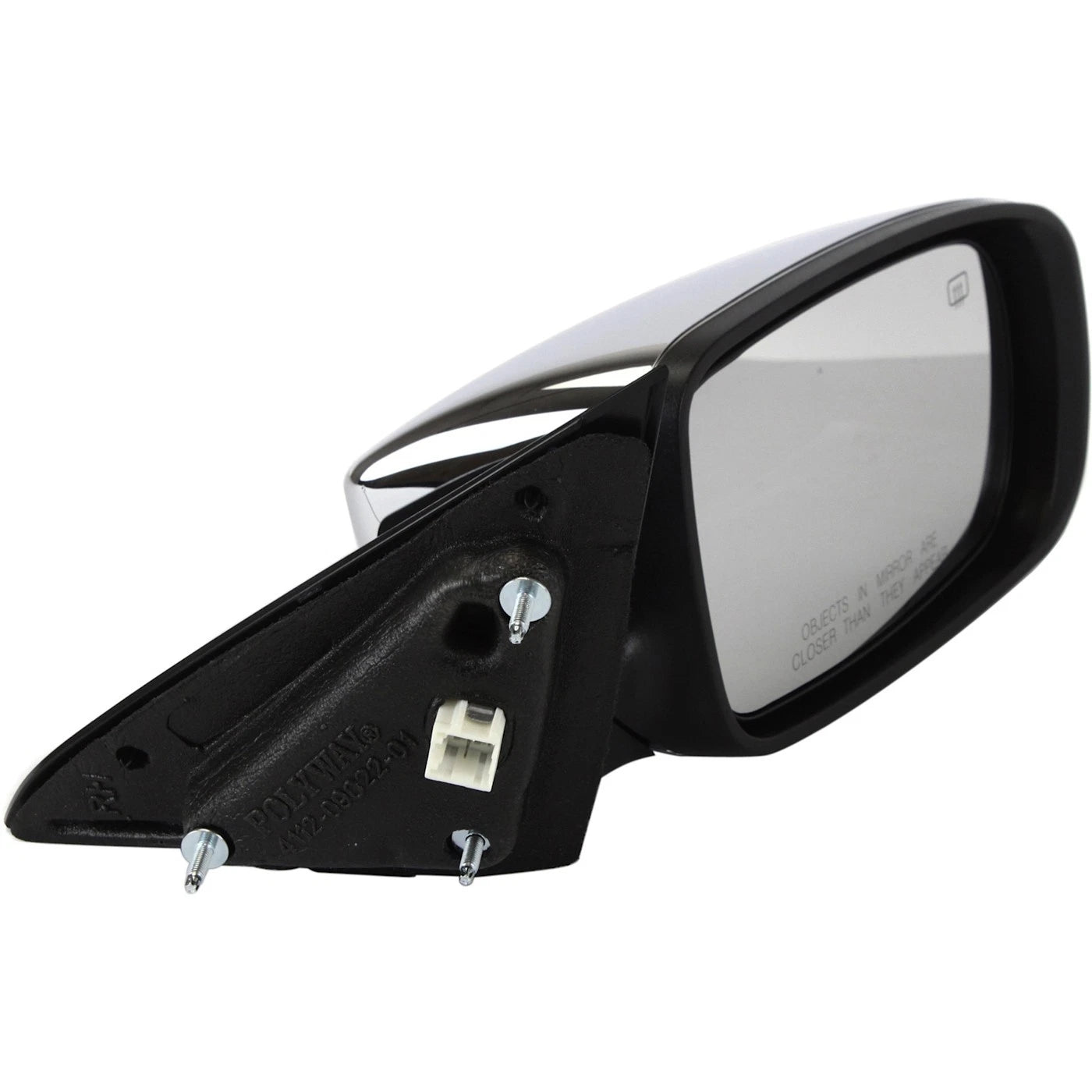 Heated Power Mirror Chrome Right for Chrysler 200 (2011–2014)