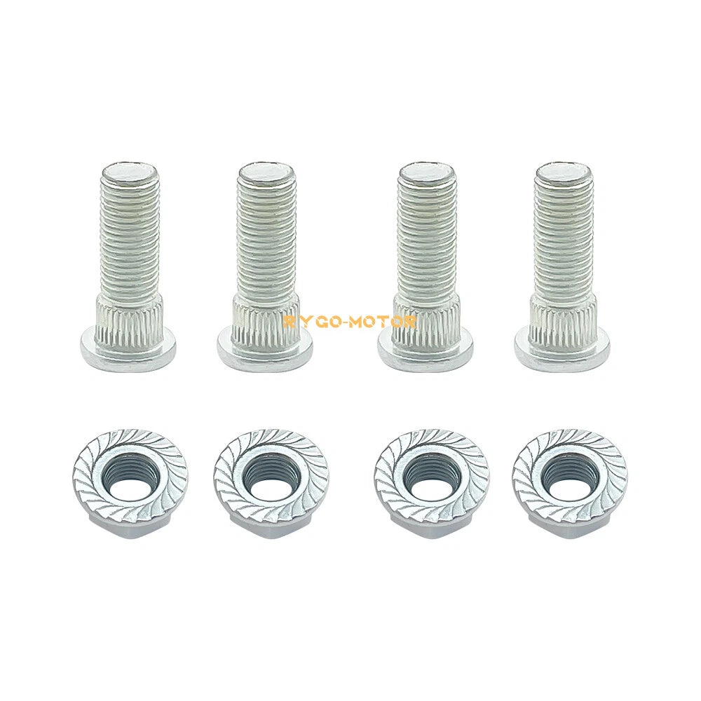 Rear Wheel Studs Nut for Polaris Trail Blazer 250 330 400 Trail Boss 325 330 350