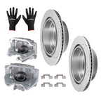 Rear Brake Rotors + Brake Calipers for Chevrolet Suburban/GMC Yukon XL (2015–2020)