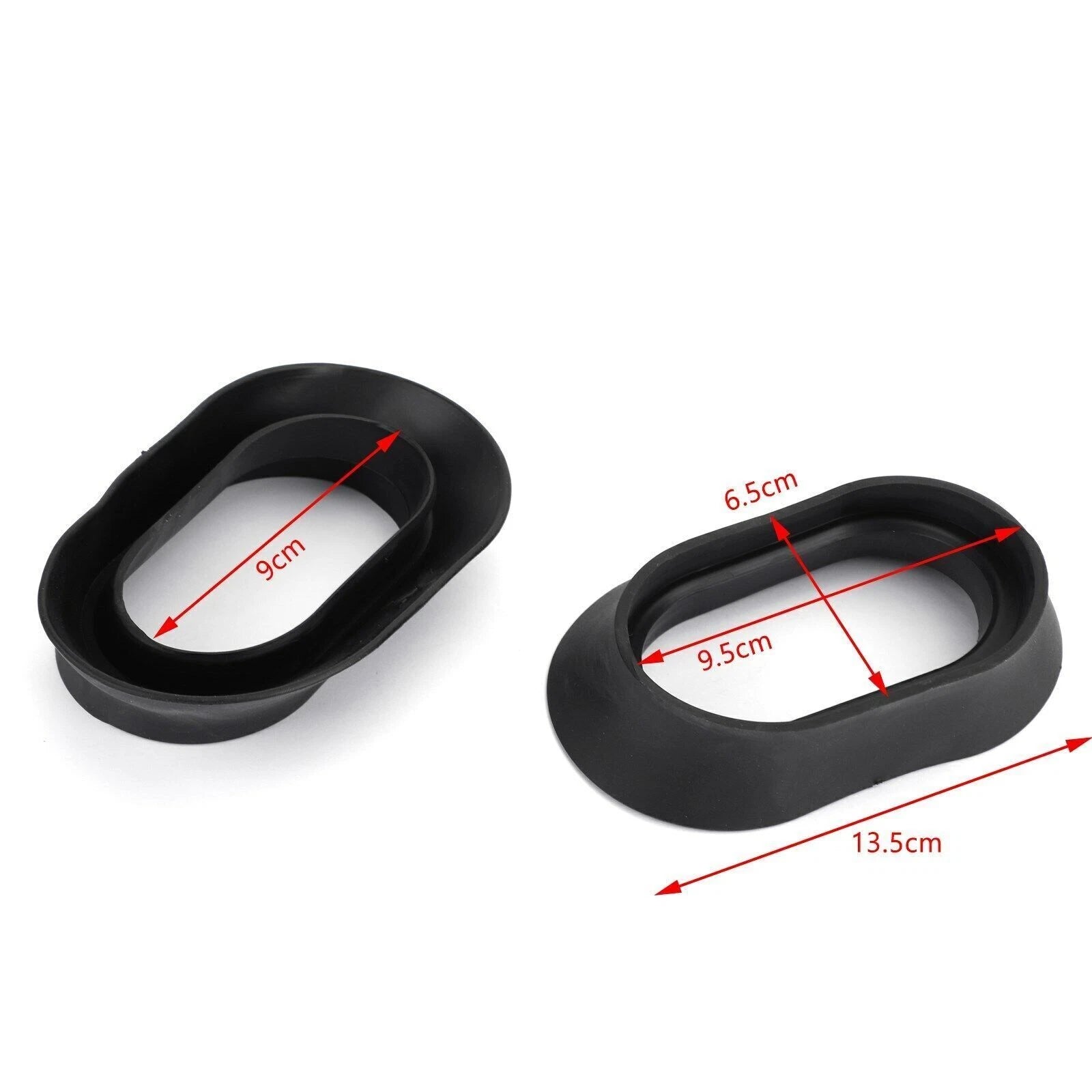 Ram Air Direct Rubber Intake Boots for Suzuki GSXR 600 750 (2004–2005) T9