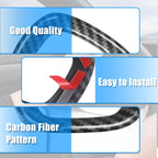 Inner Steering Wheel Cover Trim for Honda Accord (2018–2022) Carbon Fiber