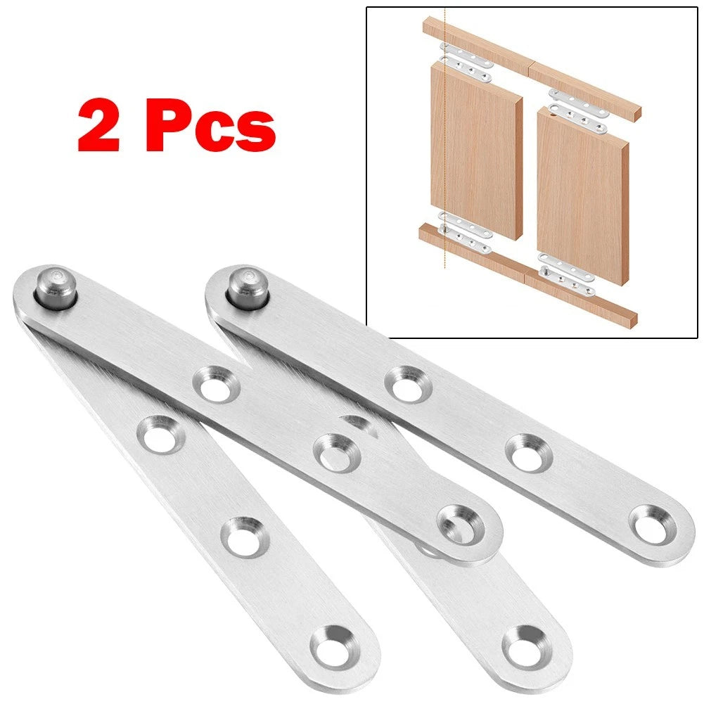 Set of 2 Tool Box Cabinet Door Hinges 100mm x 16mm x 11mm
