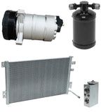 A C Compressor Kit With Condenser for Pontiac Firebird 3.4L (1993–1993)