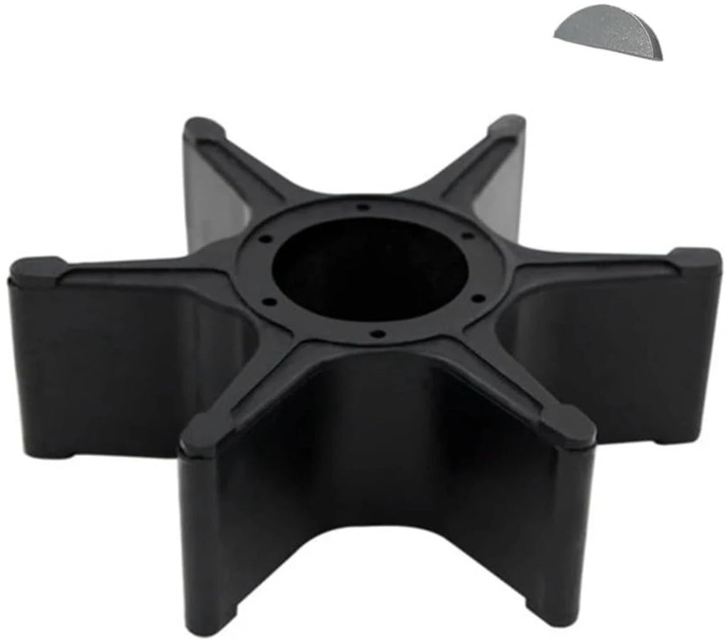 Water Pump Impeller with Key for Suzuki 4 Stroke 9.9 15 HP Outboard (17461-93900)