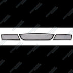 Black Stainless Steel Mesh Grille Insert for BMW 325i/330i (2006-2007)