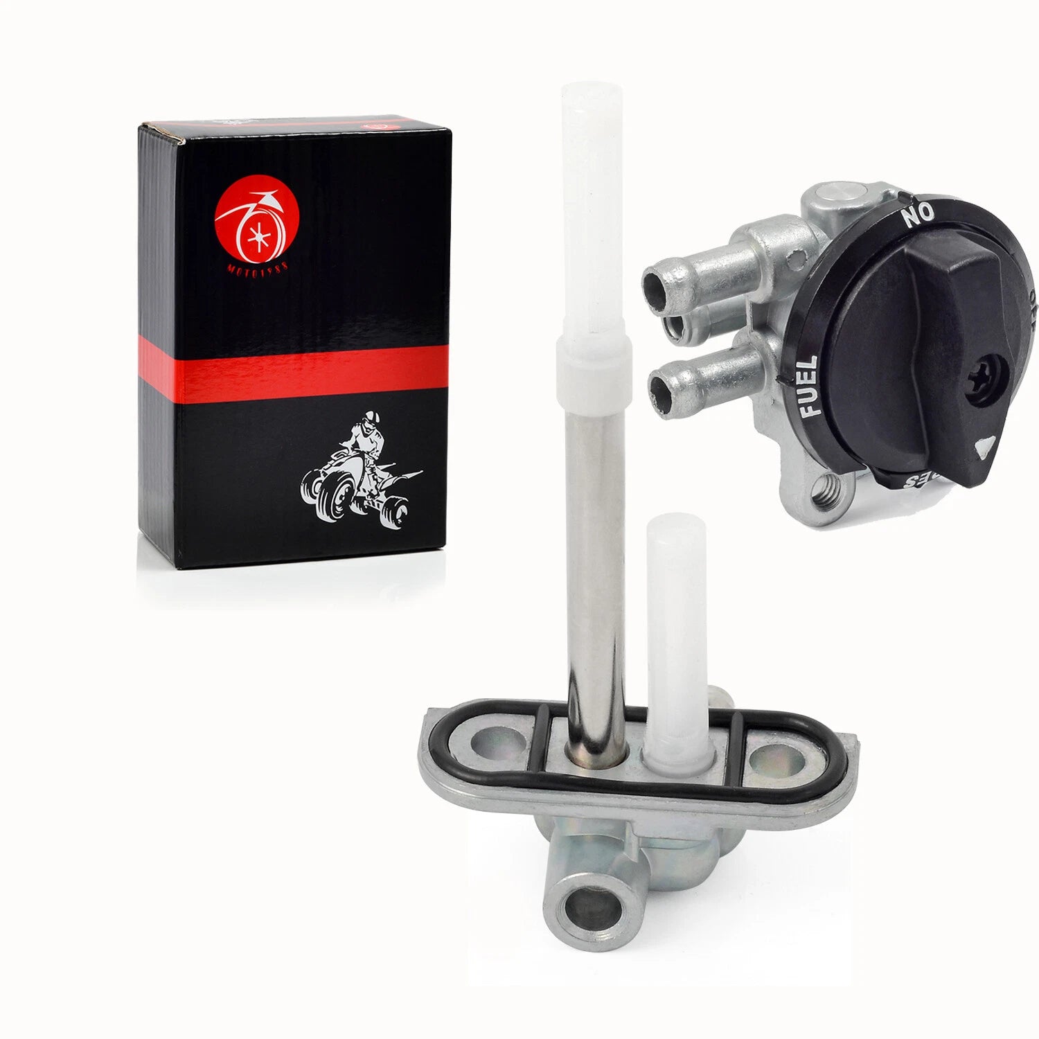 Fuel Valve Petcock & Fuel Tank Filter for Kawasaki Prairie 300 (1999-2002)