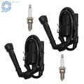 2X Ignition Coil Spark Plug for Suzuki Intruder VS700 VS750 VS800 (1986–2004)