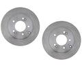 Set of 2 Solid Rear Disc Brake Rotors Dia 282mm for Kia Optima (2017)