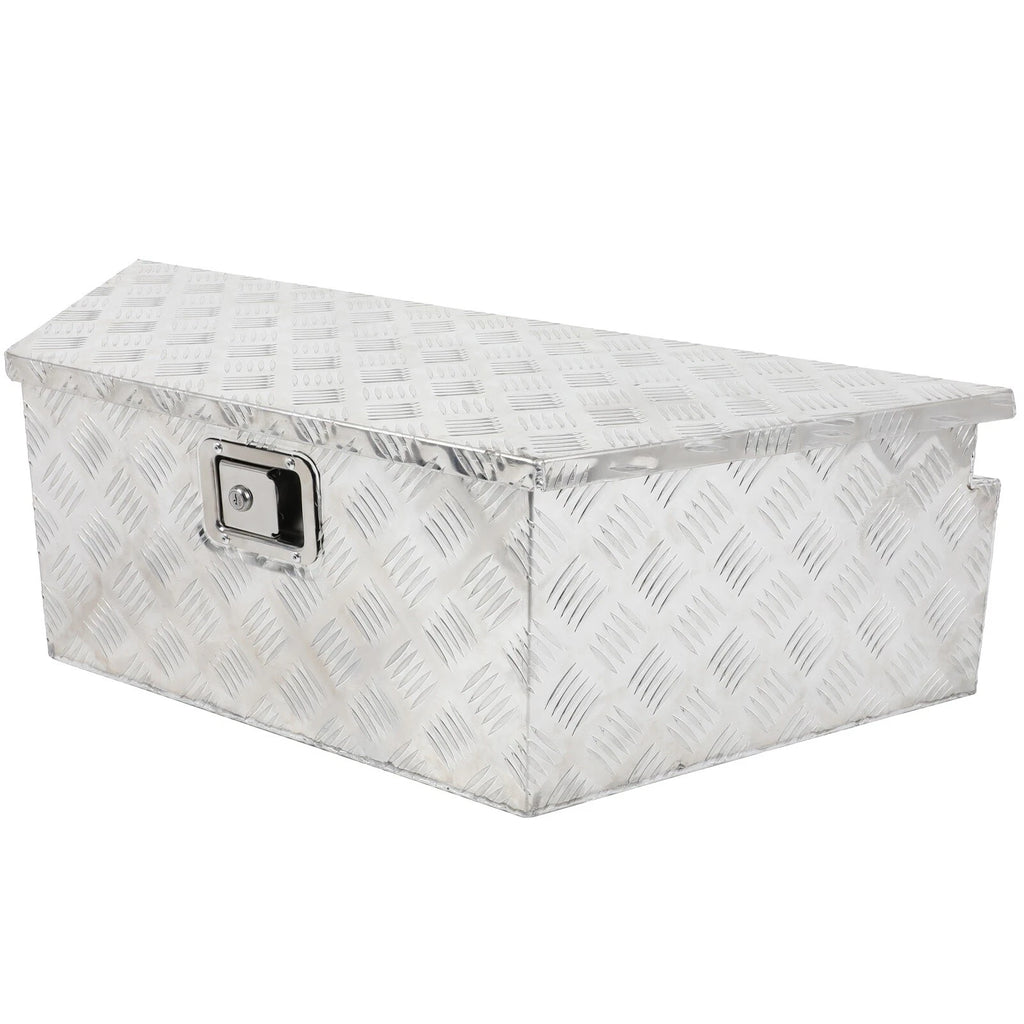Aluminum Trailer Tongue Tool Box for Pickup Truck (39"X16.5"X12)
