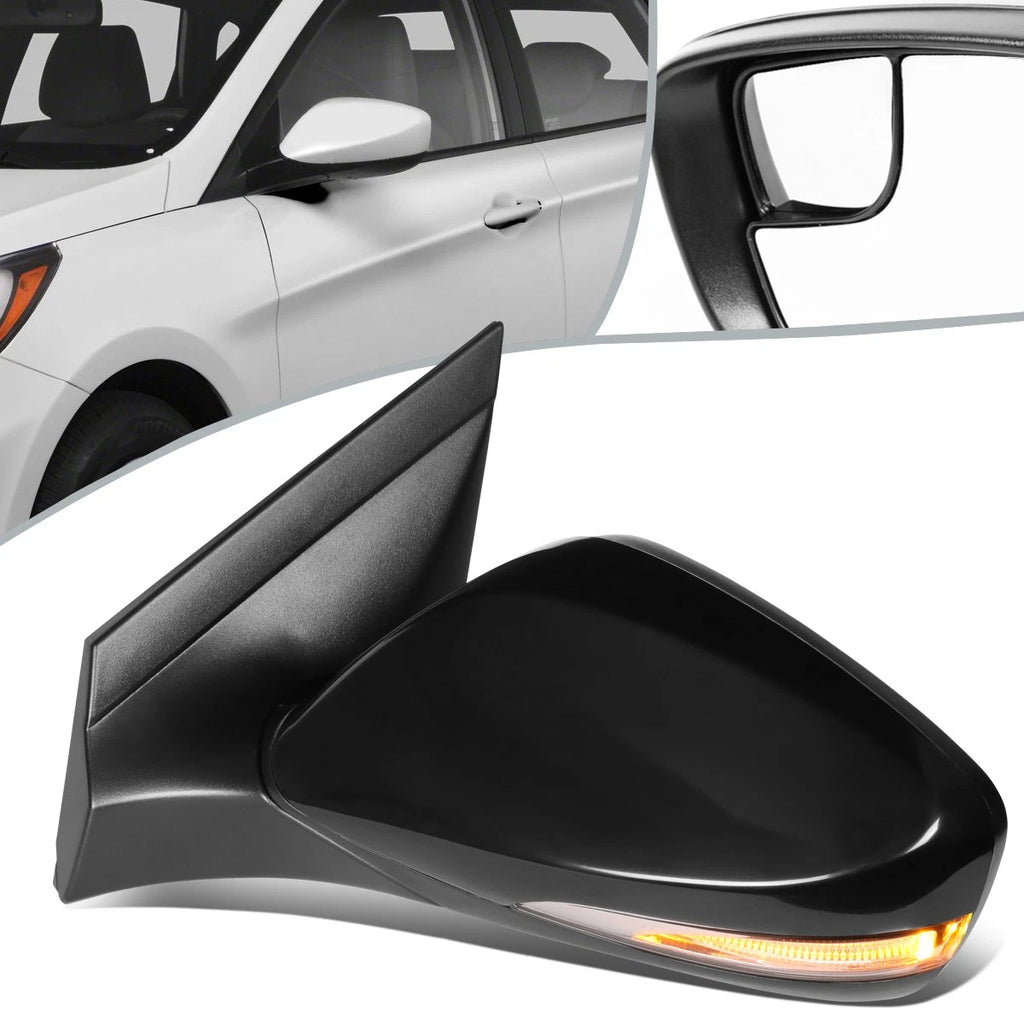Power Heated Signal Door Mirror Left for Hyundai Accent (2014–2017) HY1320222