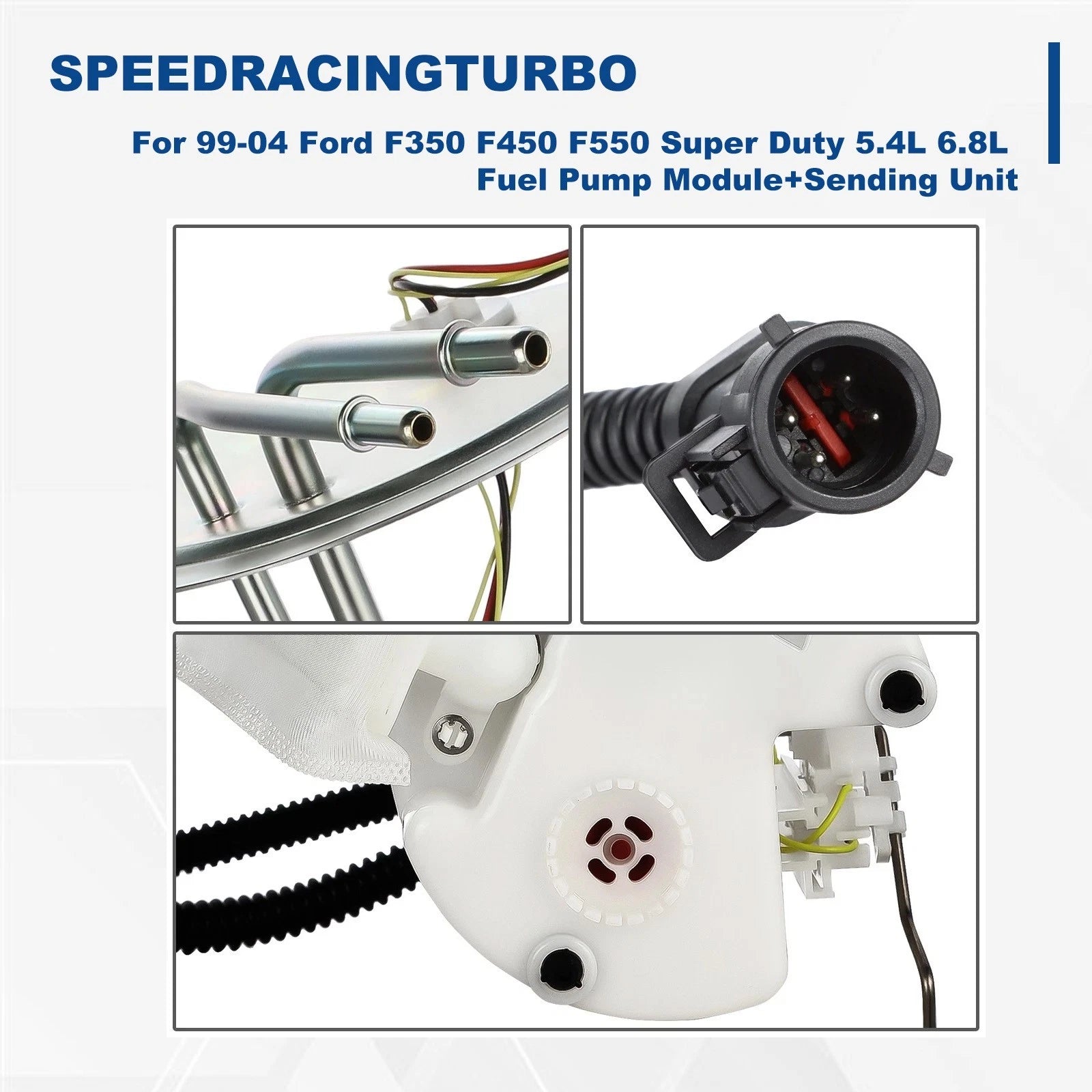 Fuel Pump Module + Sending Unit for Ford F350 F450 F550 Super Duty (1999–2004)