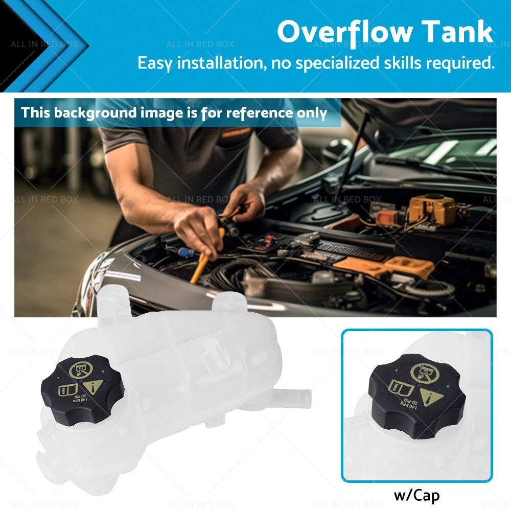 Coolant Overflow Expansion Bottle w/ Cap for Holden Barina TM (2012–2018)