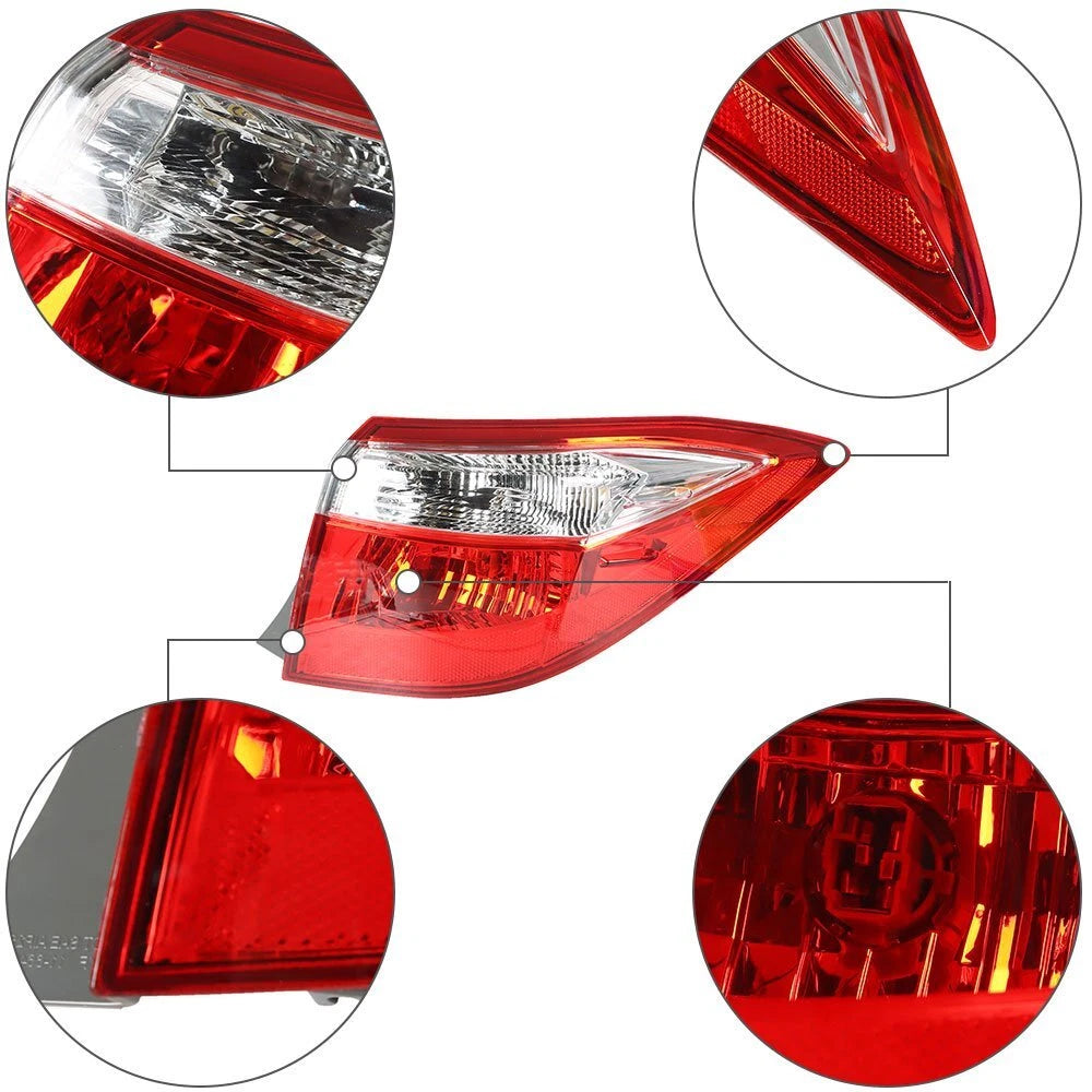 Passenger Side Tail Light Assembly for Toyota Corolla (2014â2016)