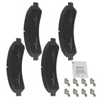 Set of 4 Front Ceramic Brake Pads for Isuzu Hombre, Oldsmobile Bravada (1996–2000) D726 P726