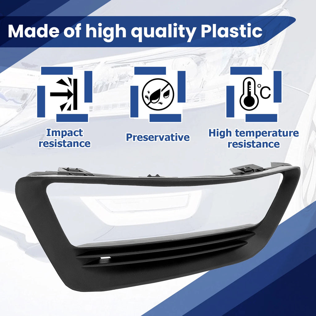 Fog Light Trim Bezel Cover for Honda Accord LX EX EX-L Sport (2013–2015)