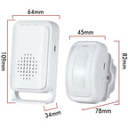 Wireless PIR Motion Sensor Alarm Chime for Shop Entry
