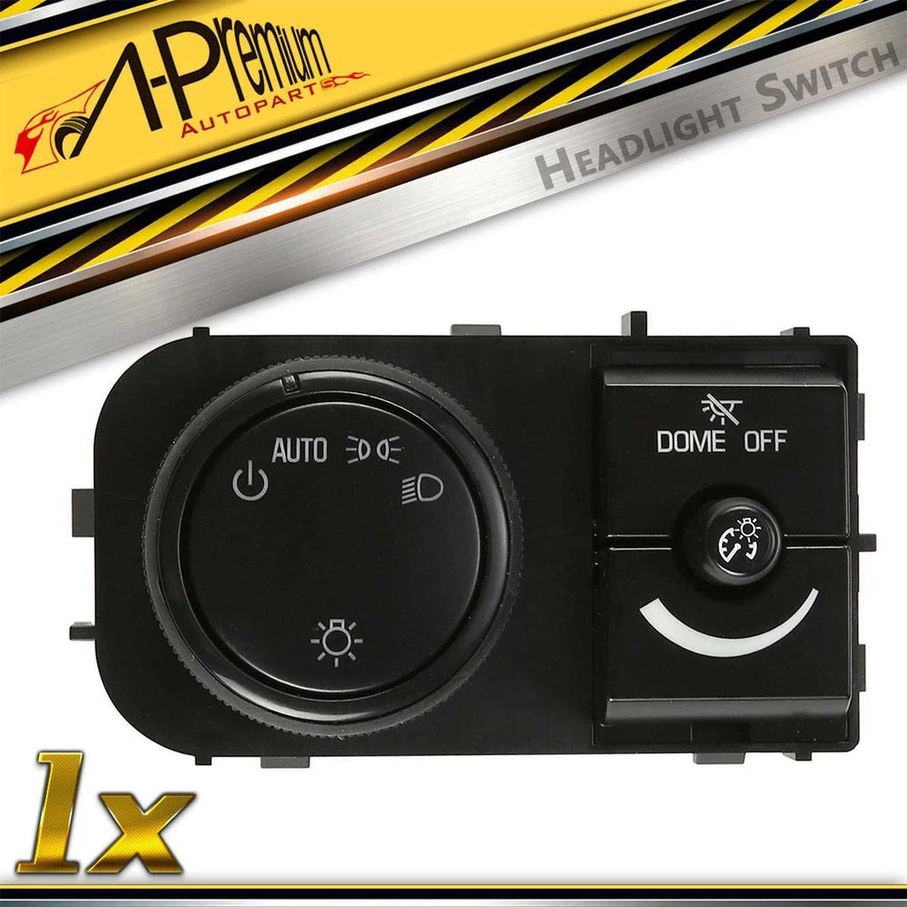 Headlight Dimmer Switch for Chevy Silverado 1500 GMC Sierra (2007–2013)