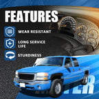 Gauge Cluster Lens Cover for GMC Sierra Chevy Silverado (2003–2007)