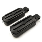 Groove Gear Skull Footpegs for Harley Softail Fat Boy Fat Bob (2018–2023)