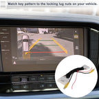 Rear View Camera Adapter Wire Harness Cable for Nissan Sylphy X-Trail Altima (–)
